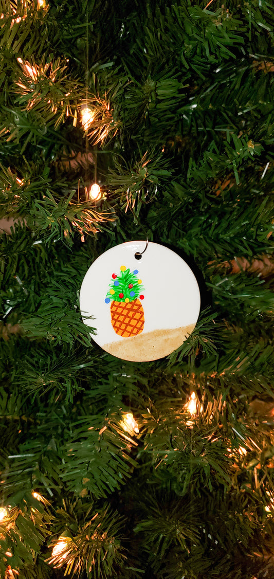 Pineapple Christmas Ornament