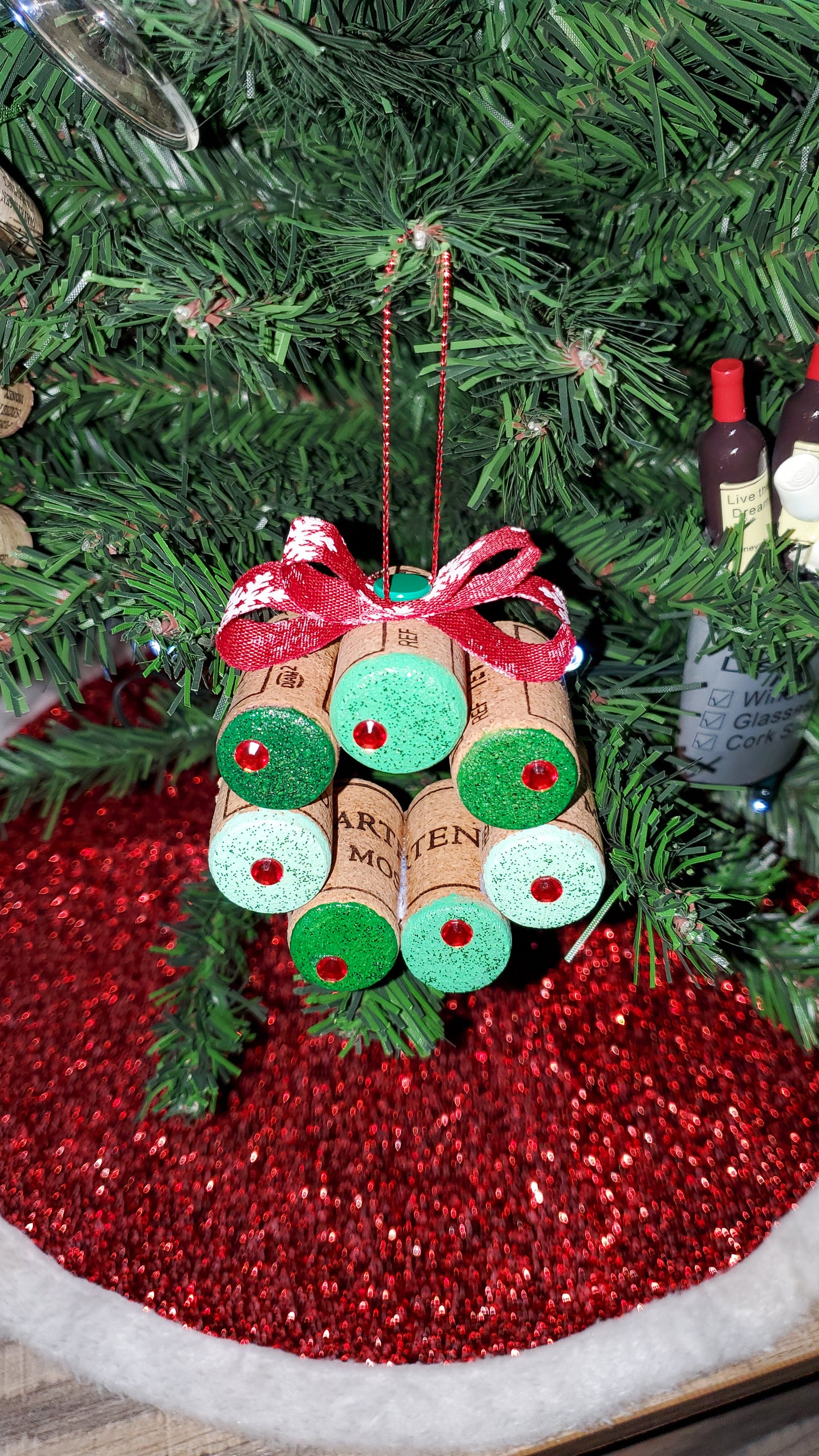 Wreath Cork Ornament