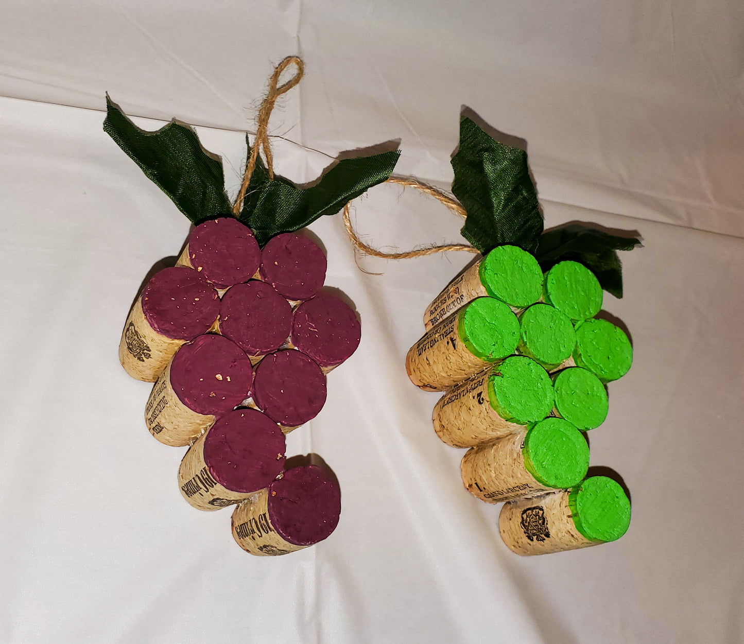 Grape Wine Cork Ornament
