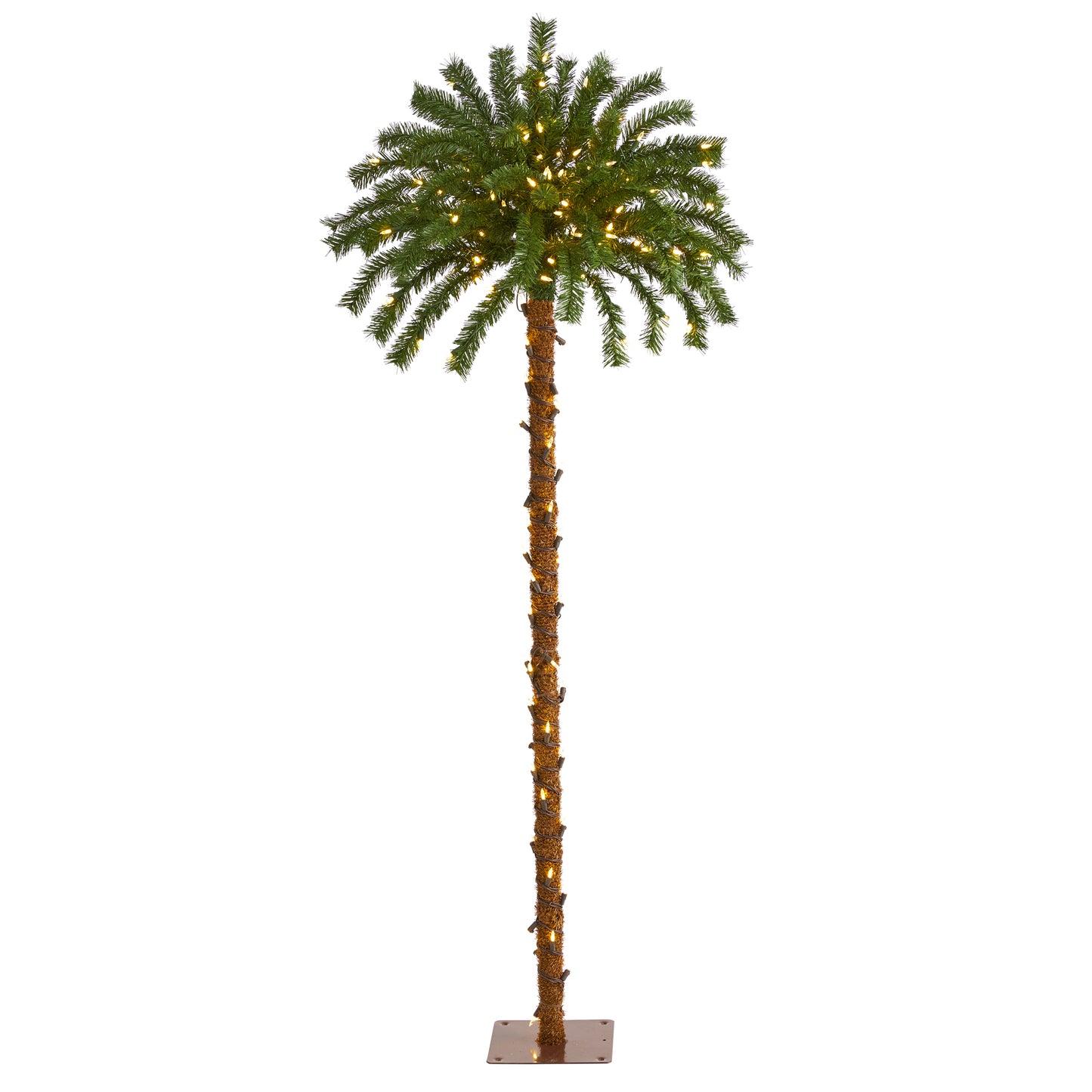 5' Artificial Lighted Palm Tree